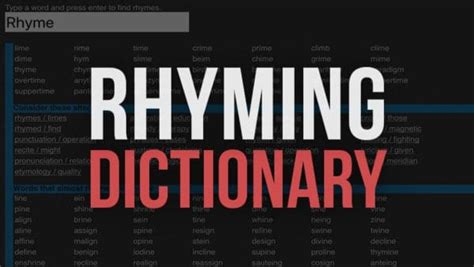 11 Free Rhyming Dictionary Apps to Help Write Music .